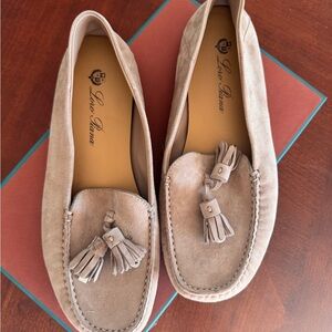 Loro Piana sued moccasin size 37 (6.5-7 US)